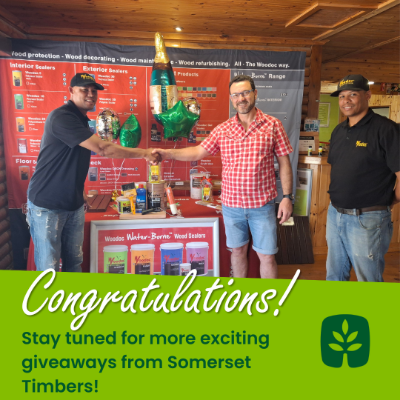 Congratulations to our Woodoc Winner!