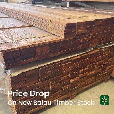 Price Drop – Balau Timber