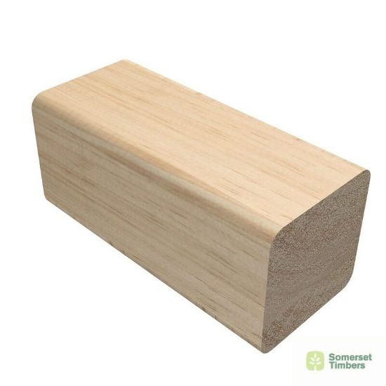 Picture of Pine Solid Balustrade 44x44mm Azure Treat 0.9m