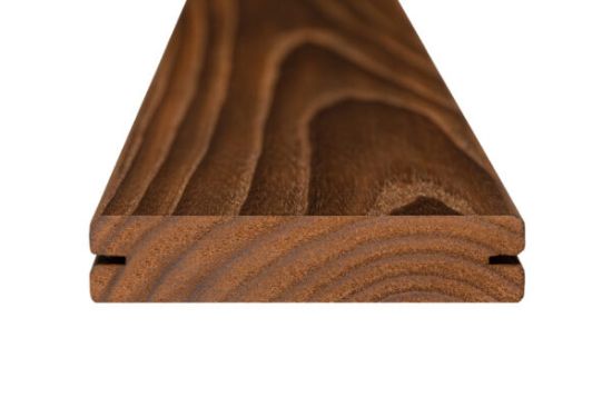 Picture of Thermory Ash decking 20x95mm 3.3m Edge+End grooved