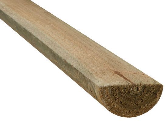 Picture of SPLIT Pole 80/99mm CCA H3 Treat 2.4m