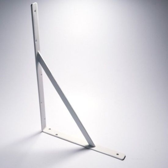 Picture of Vormann Stayed Bracket White 500X330mm 159500W