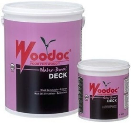 Picture of Woodoc Water-Borne Deck Clear 5 litre  (PURPLE)